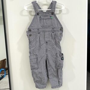Carter’s stripes overalls